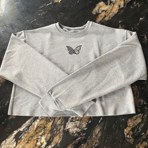 Cropped Crewneck